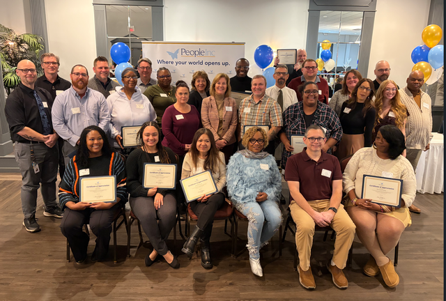 Group of DSP winners witth Anne McCaffrey