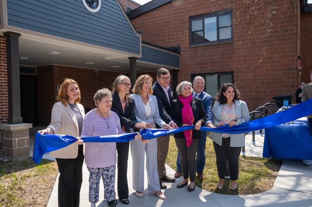 Group photo at ribbon cutting ceremony
