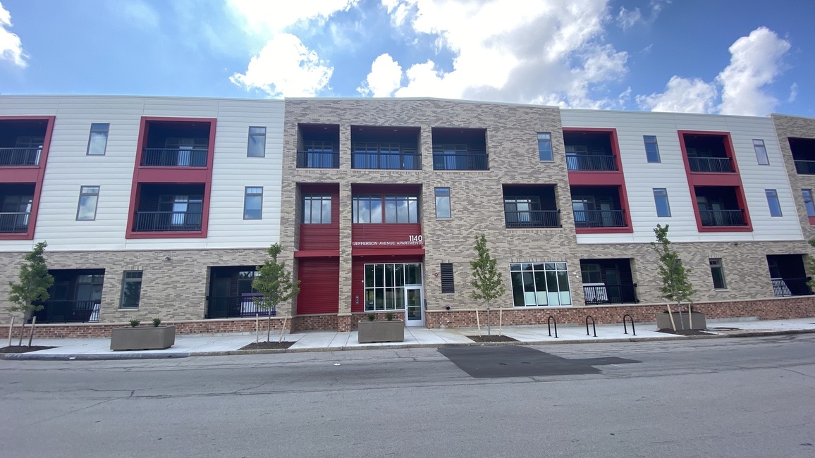 People Inc. Jefferson Avenue Apartments: Exterior 1